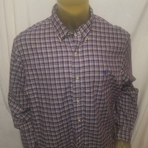 Ralph Lauren Blue Label XL Plaid Button Down